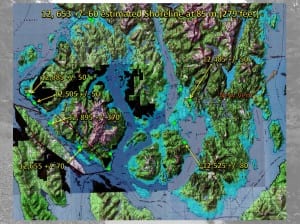 12600 YBP Ketchikan shoreline