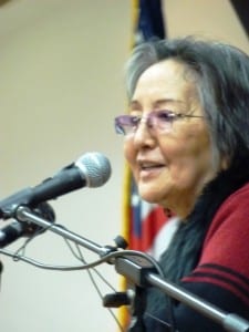 2-22-12 Rosita Worl addresses Native Issues Forum 1