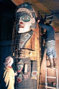 Bob and Tony build a cage around infested house post