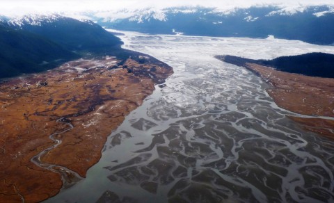 1-19-13 Stikine River Delta from the air 5